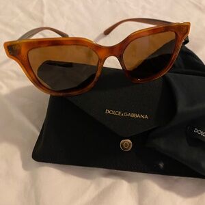 Brand new, never worn Dolce & Gabbana Cat-Eye Sunglasses